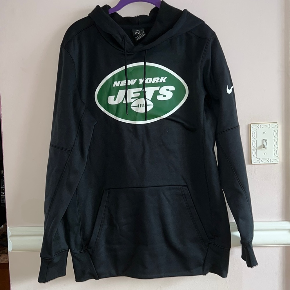 New York Jets Nike Hooded Logo Sweatshirt